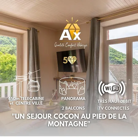 Le Grillon De Pongo Elegant T2 Avec Balcons Ax-les-Thermes